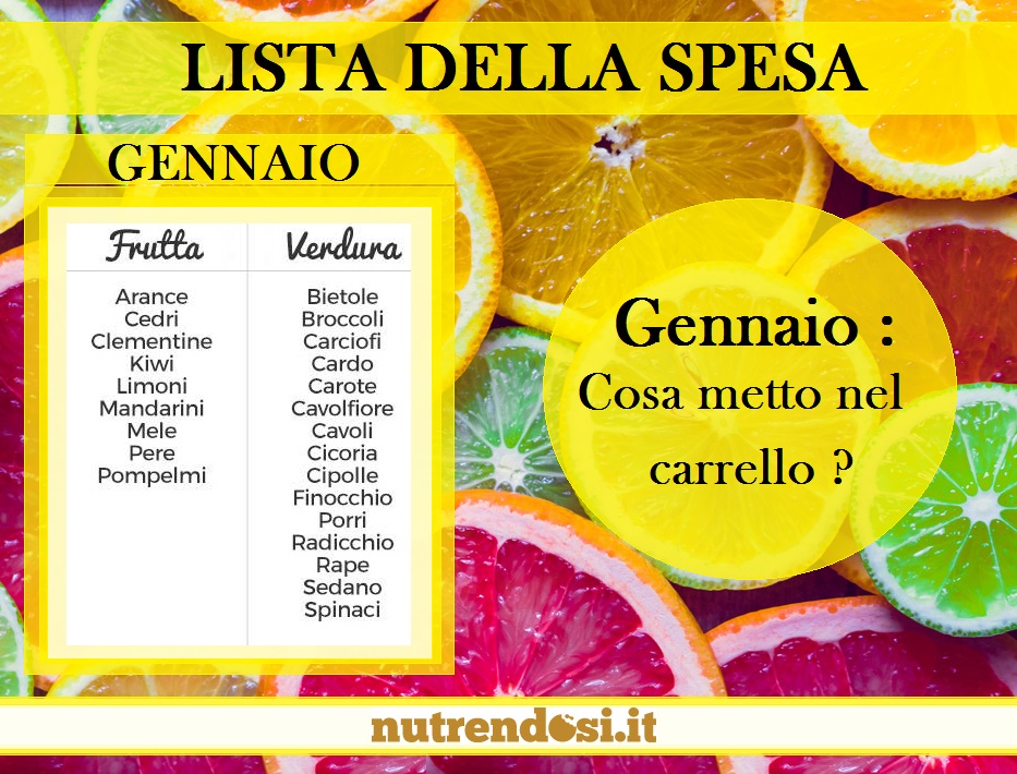 Vegetali di gennaio