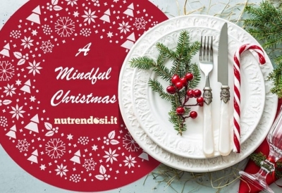 Natale mindful cibo dietetico durante le feste